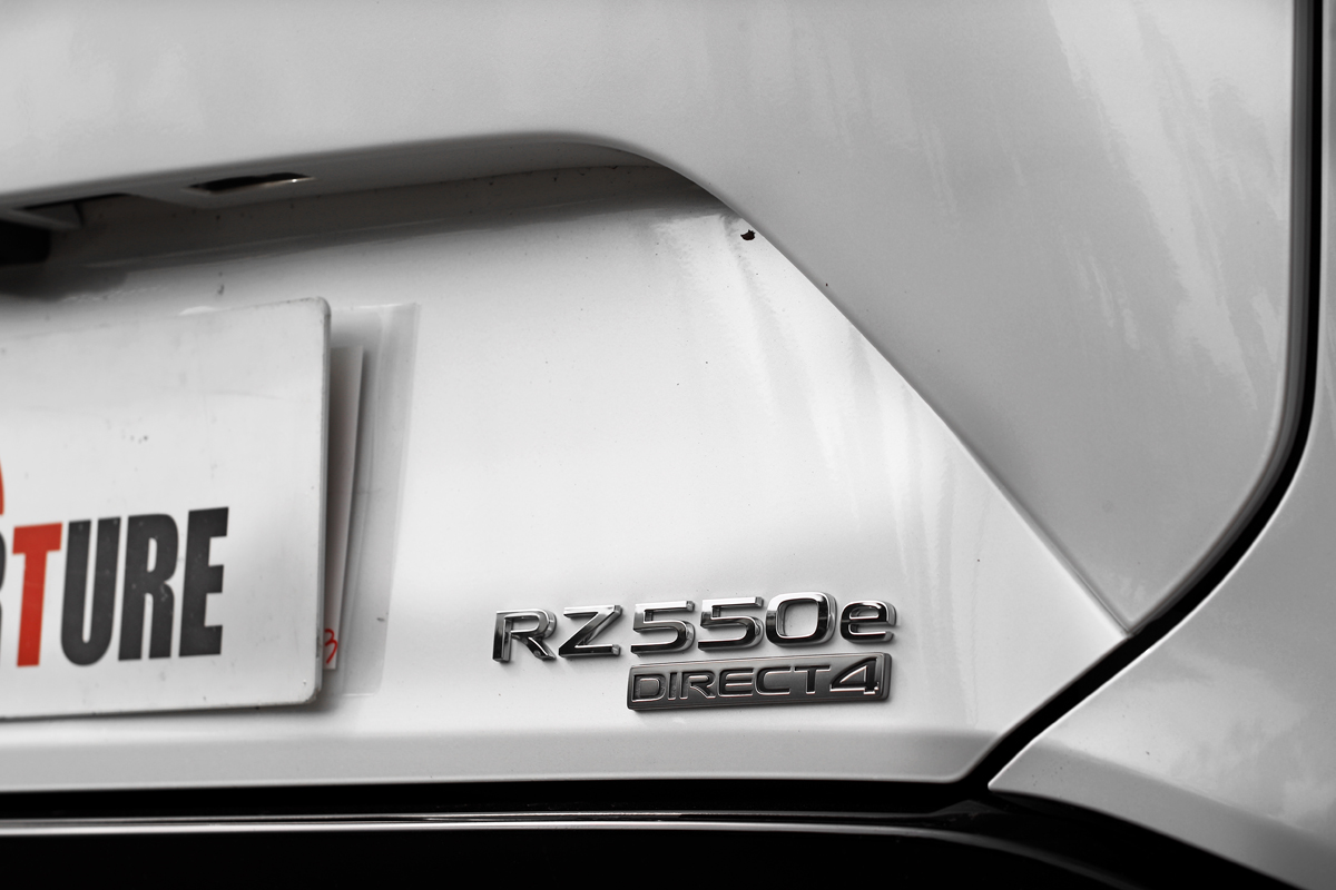 改款RZ規劃RZ 500e豪華/旗艦與RZ 550e F Sport車型。