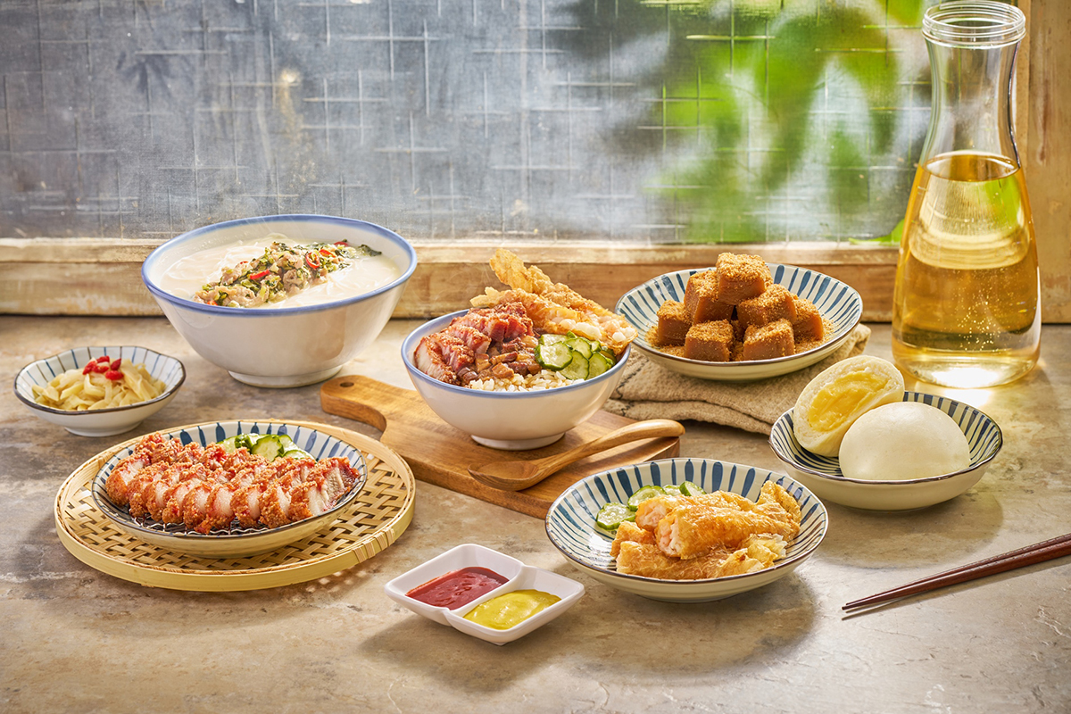 忠青商行「蝦捲紅糟肉滷肉飯」重磅上市，會員限定「台式午茶」58元。（示意圖：品牌提供）