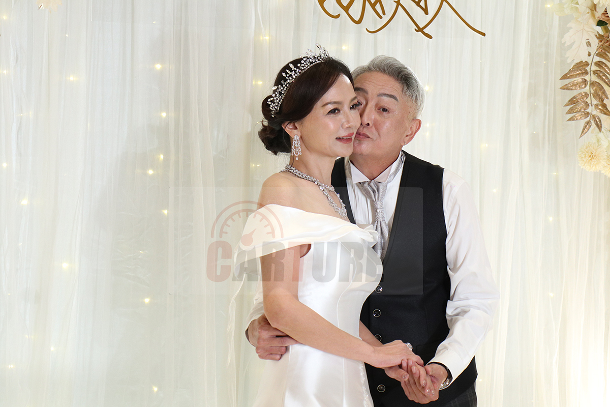 【車勢星聞】高欣欣、李國超補辦婚宴，世紀婚禮眾星雲集。（圖：車勢星聞）