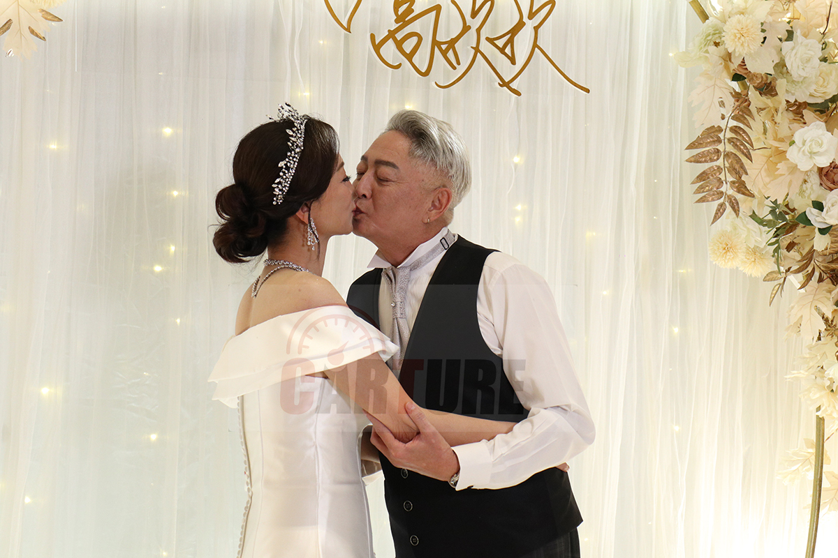 【車勢星聞】高欣欣、李國超補辦婚宴，世紀婚禮眾星雲集。（圖：車勢星聞）