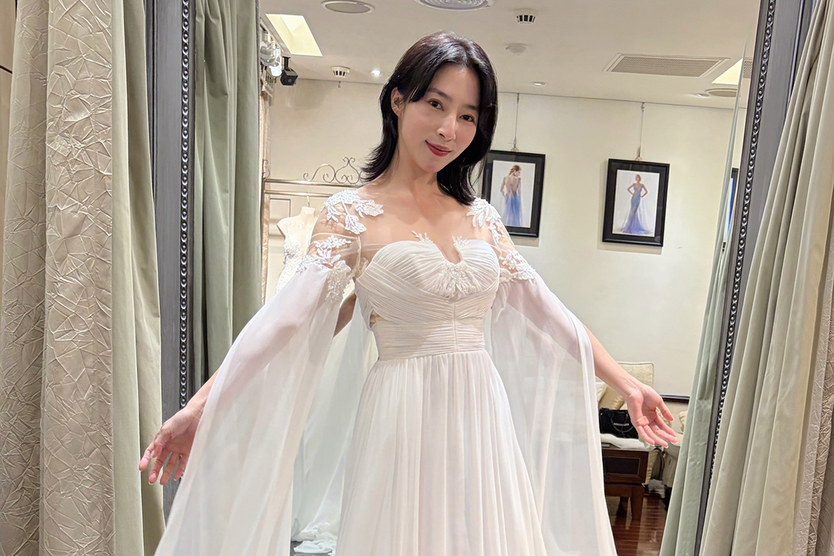 【車勢星聞】《好運來》張家瑋披白紗心機嫁。（圖：民視提供） 