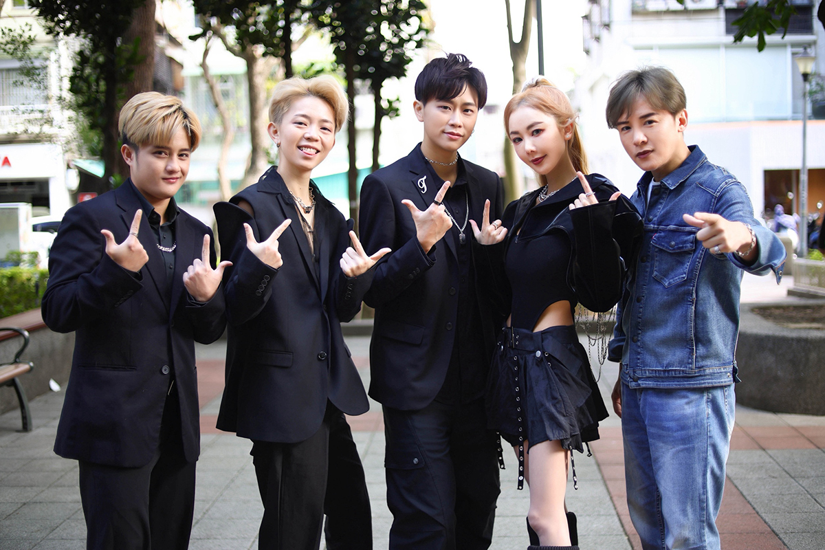 【車勢星聞】楊婷婭、金志遙推出多元星勢力團體「心動宇宙U N V」，盼當類似族群榜樣。（圖：心動藝能提供）