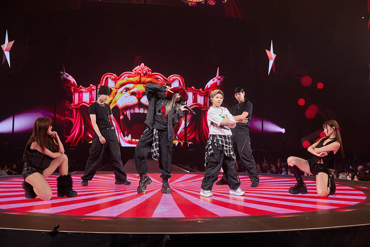 【車勢星聞】NANA +babyMINT粼粼舞力全開為羅志祥演唱會暖場。（圖：開心果娛樂提供） 