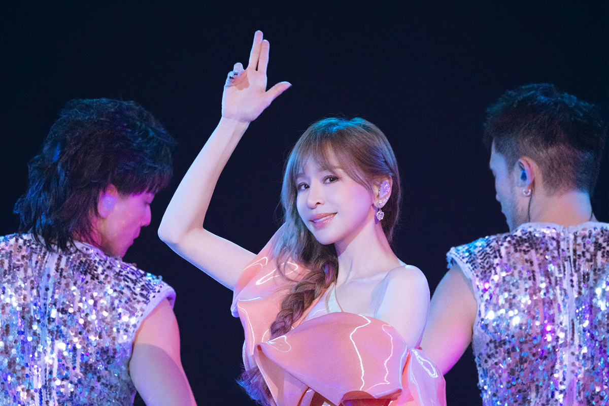 【車勢星聞】王心凌《SUGAR HIGH 2.0》台北最終場登場啟動「極限加座」。（圖：寬宏藝術☓天晴娛樂提供） 