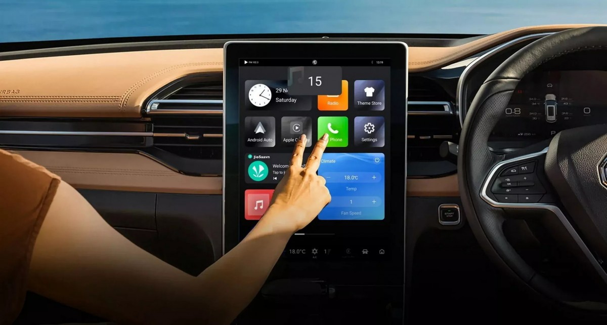 MG表示這項設計是為了減少駕駛尋找實體按鍵的分心機會，提供更直覺的互動體驗。