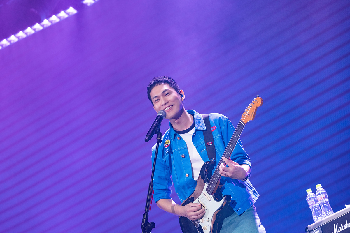 【車勢星聞】影音／宇宙人演唱會打造「α」未來舞台嗨翻台北小巨蛋。（圖：相信音樂提供）