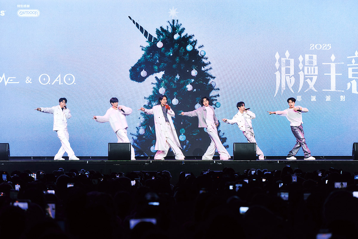 【車勢星聞】影音／Ozone成員將陸續入伍，明年一月當兵前最後一次合體。（圖：索尼音樂提供）