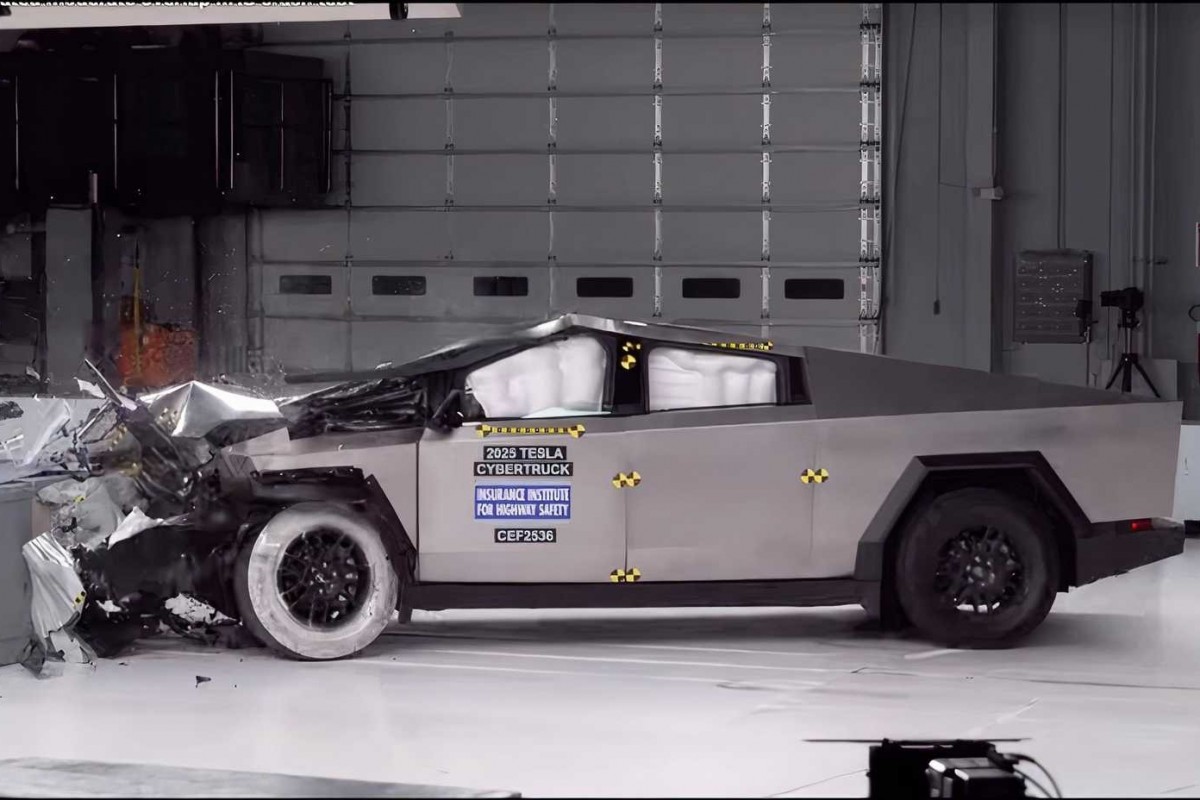 2025年式Cybertruck成功奪下最高榮譽的「Top Safety Pick+」獎項。