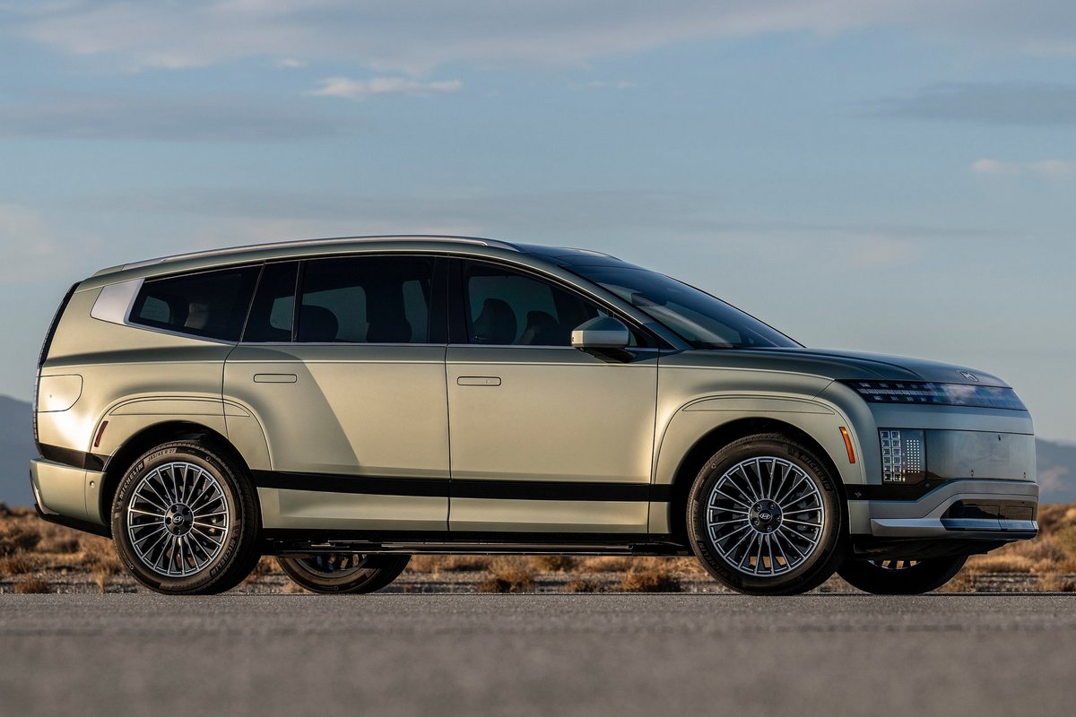 Ioniq 9 5,050mm車長是目前Hyundai旗下最大的電動車。