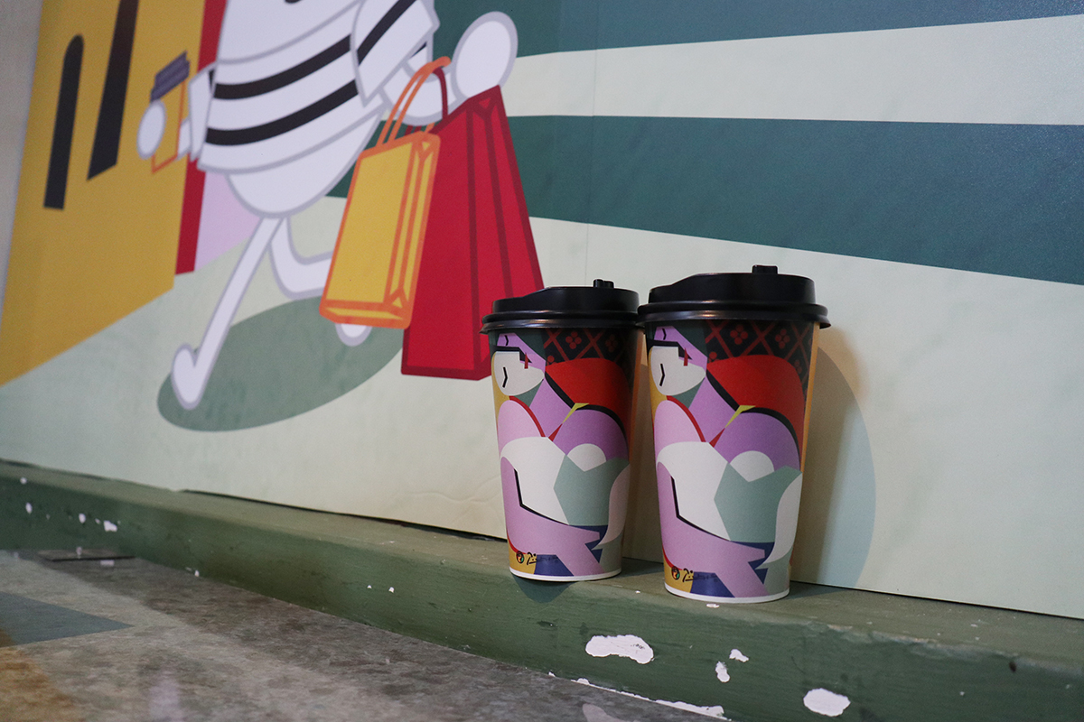 CAMA CAFE咖啡藝生活攜手《「永恆畢卡索」光影藝術展》夢幻登場。（示意圖）