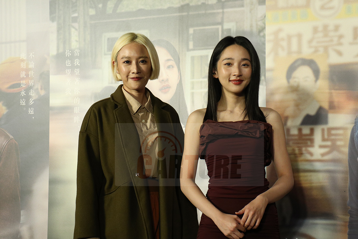 【車勢星聞】影音／電影《那張照片裡的我們》主要演員方宥心、李沐。（圖：車勢星聞）