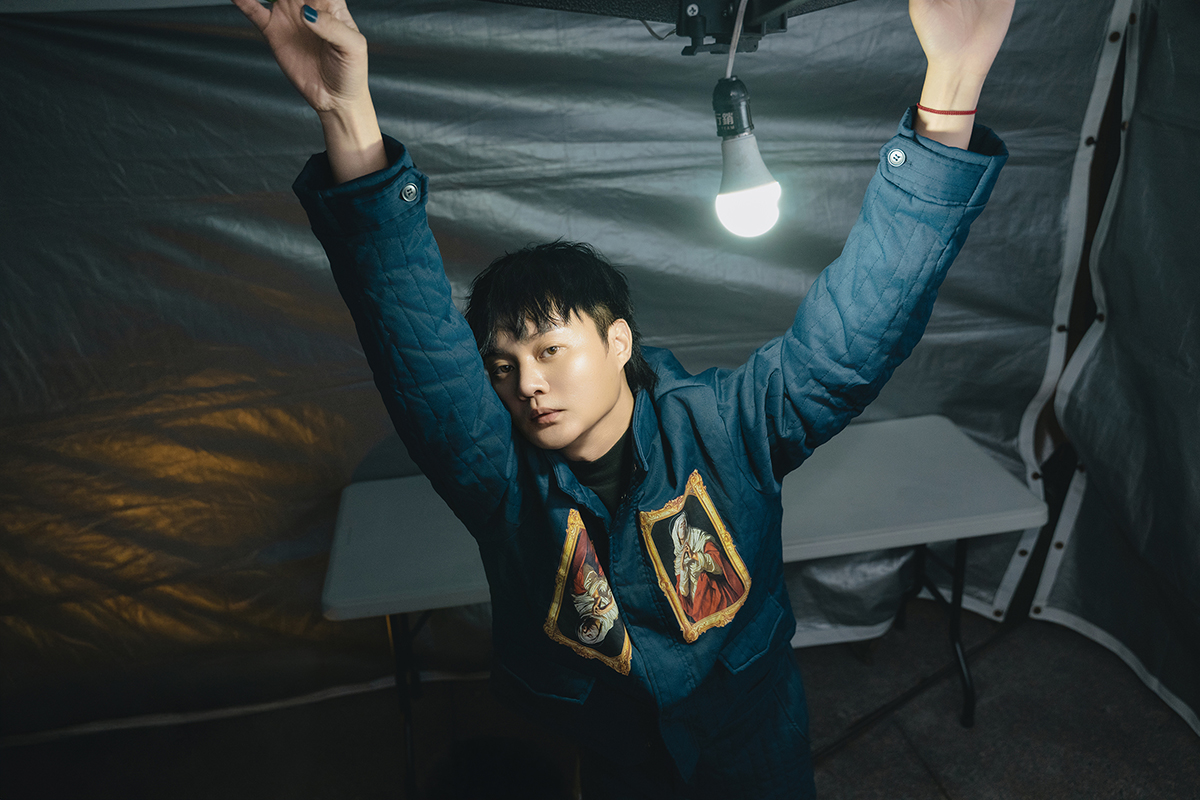 【車勢星聞】許富凱填詞、與王士榛共同譜曲推出創作單曲〈對我祝福〉。（圖：何樂音樂提供）