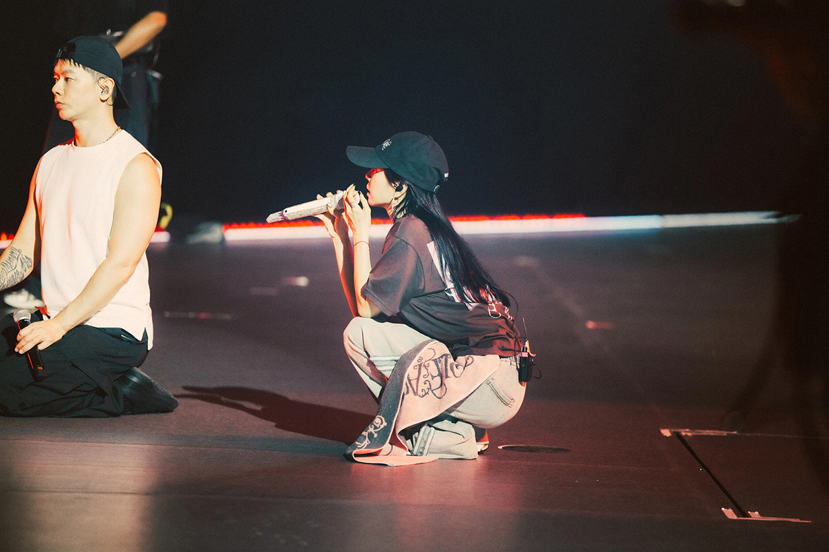 【車勢星聞】蔡依林大巨蛋開唱前夕先送歌迷快閃艙提前暖身。（圖：凌時差提供） 