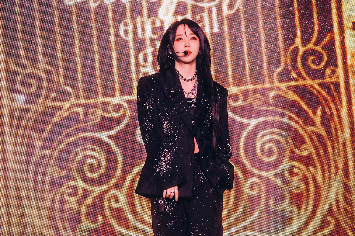 【車勢星聞】韓團MAMAMOO成員玟星巡迴高雄場完美落幕，台北站明年接力登場。（圖：KKLIVE提供） 