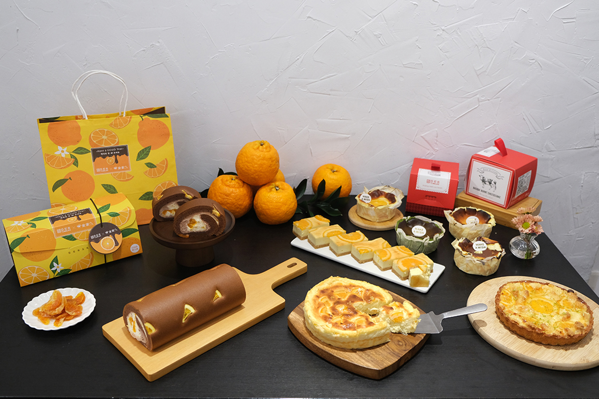 亞尼克聯手韓勾ㄟ金針菇「金家ㄟ」獻濟州橘風巧克力生乳捲。（示意圖：品牌提供）