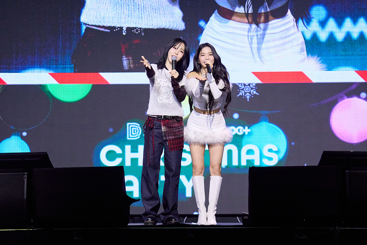 【車勢星聞】MAMAMOO+頌樂點名台北必吃滷肉飯、牛肉麵，玟星最愛喝奶茶 。（圖：DJB X FU Entertainment提供） 