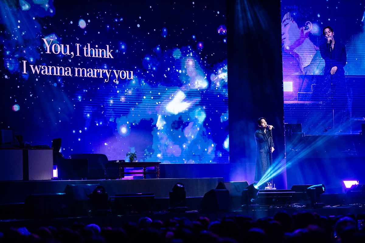 【車勢星聞】李俊昊大展歌喉誠意十足。（圖：SHOWOFFICE提供）