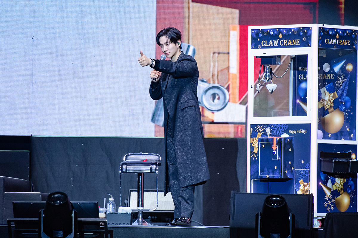 【車勢星聞】李俊昊嘴甜告白粉絲「因為有你們，所以我很幸福」。（圖：SHOWOFFICE提供）