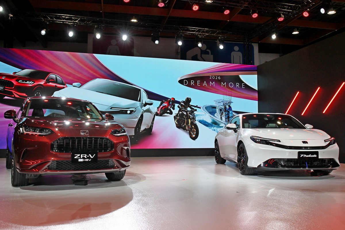 Honda帶來Prelude、ZR-V。