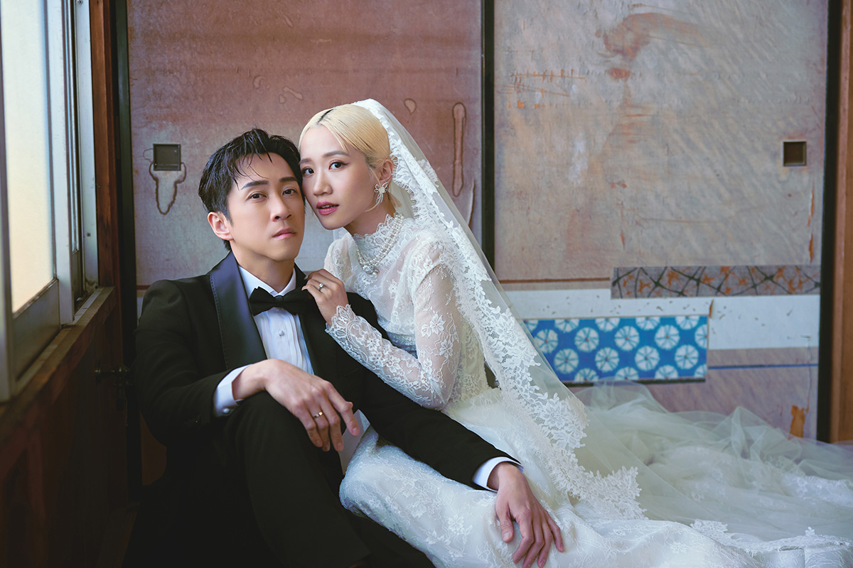 【車勢星聞】陳漢典、LULU喜帖由妹妹「路馬力」親自操刀藏巧思。（圖：天地合娛樂提供） 