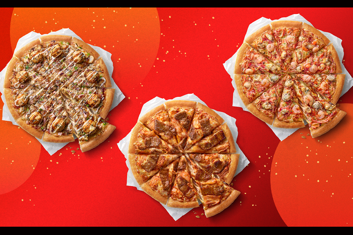 必勝客「海鮮、章魚燒、夏威夷」全面升級！肉量加倍、還放上整顆章魚燒。（示意圖：品牌提供）