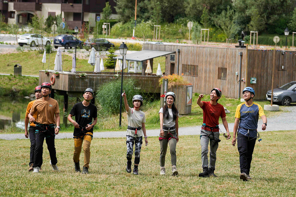 【車勢星聞】《上山吧！台灣隊》加入陳彥博、吳佳穎挑戰瑞士馬特洪峰。（圖：三立提供） 