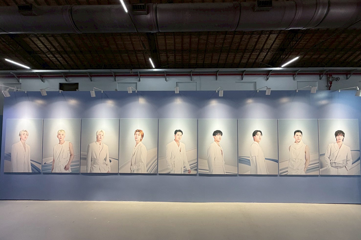 【車勢星聞】韓團SEVENTEEN官方周邊快閃店登陸台北，與粉絲近距離相見。（圖：Star Plan辰星計畫提供） 