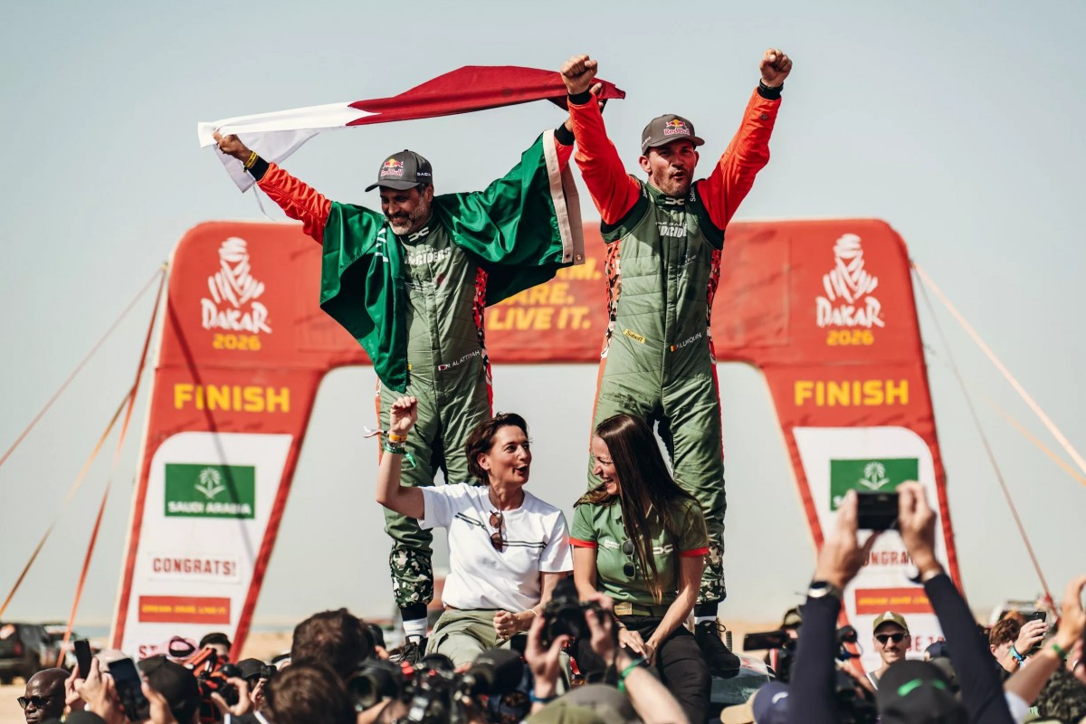 除了Nasser Al-Attiyah奪冠，另一位傳奇車手Sébastien Loeb也獲得亞軍，以「包攬冠亞軍」的姿態完賽。