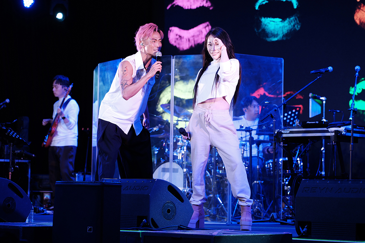 【車勢星聞】林俊逸「逸行者」演唱會邀請温嵐擔任特別嘉賓。（圖：媒體棧提供） 