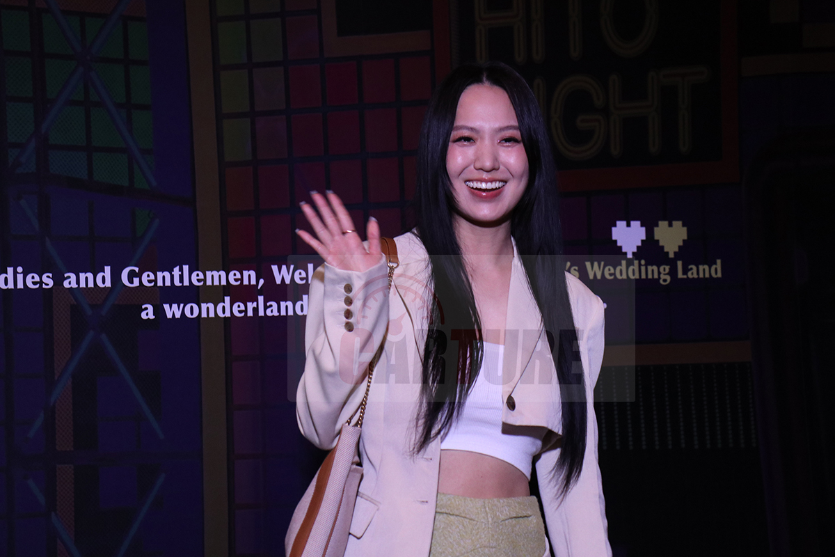 【車勢星聞】圖集／孫盛希出席陳漢典、LULU黃路梓茵夢幻婚禮。（圖：車勢星聞）