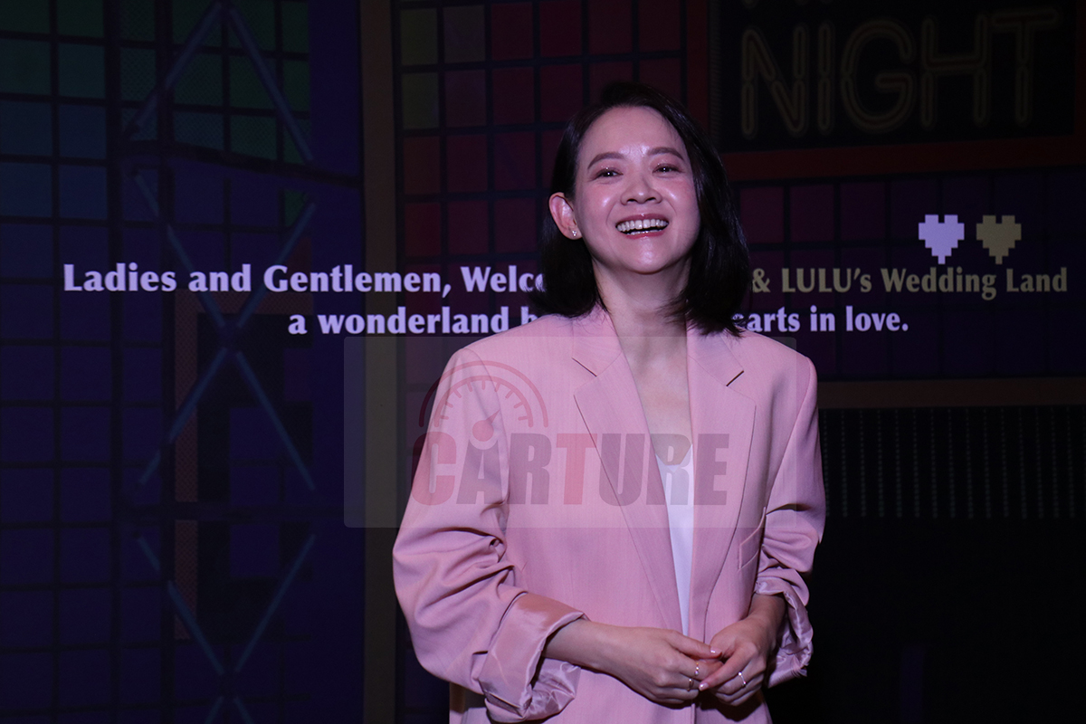 【車勢星聞】圖集／曾寶儀出席陳漢典、LULU黃路梓茵夢幻婚禮。（圖：車勢星聞）