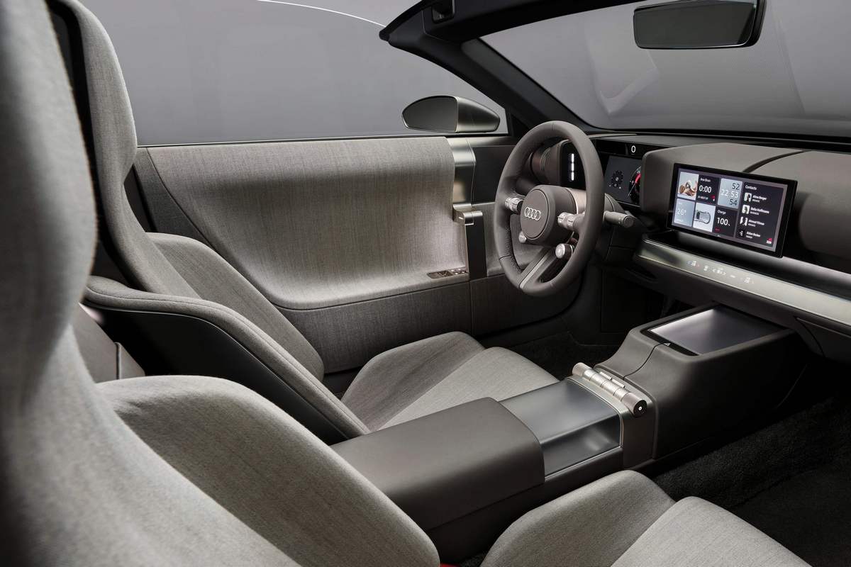 Audi設計總監表示不想再和其他品牌進行螢幕競爭，未來將以Concept C概念車設計理念打造簡化且富質感的座艙。