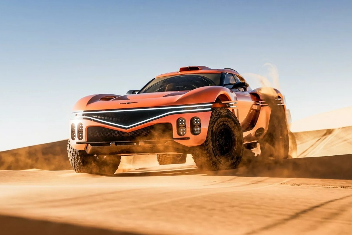 Genesis正式揭露X Skorpio Concept的面紗，這是Genesis迄今為止最狂野的創作，擁有高達1,100匹的最大馬力。