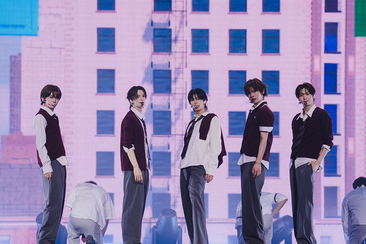 【車勢星聞】韓團TWS來台登高流連唱兩天，巡演最終場畫下完美句點。（圖：D-SHOW提供） 