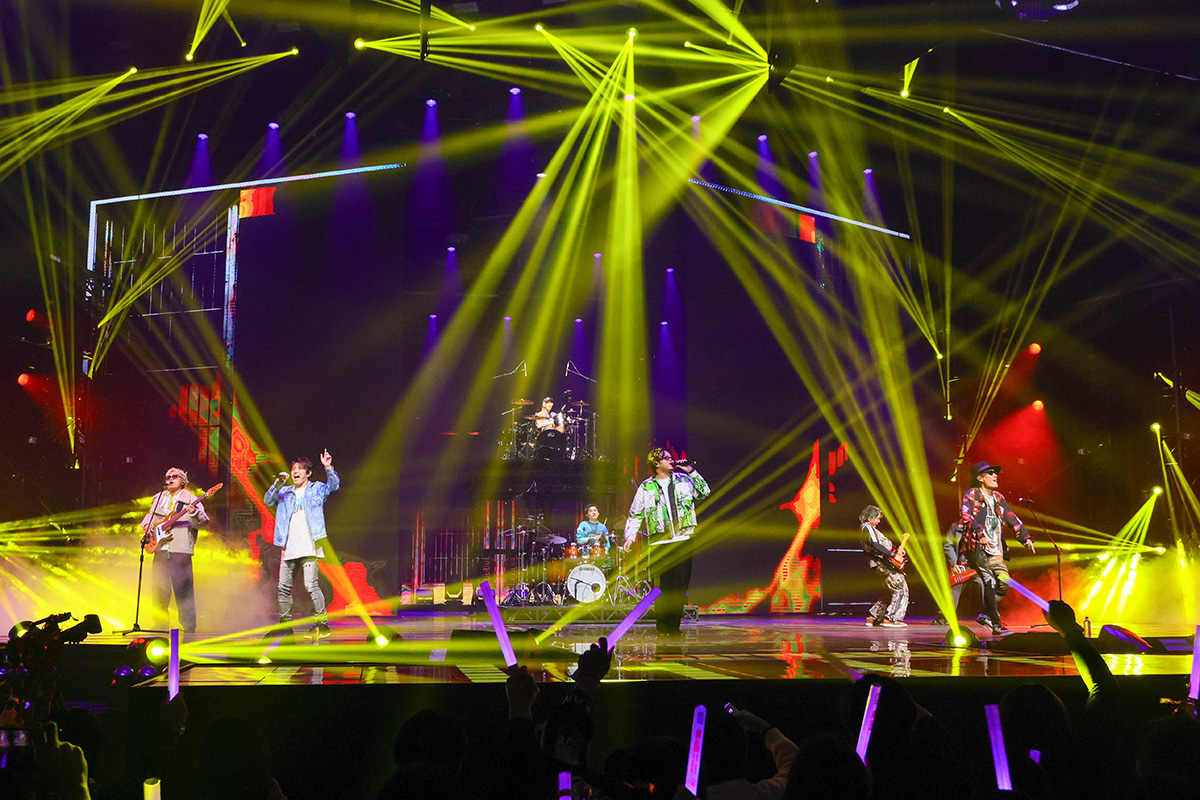 【車勢星聞】日本傳奇樂團FLOW聯手icyball冰球樂團，帶來全球播放次數破億的《火影忍者疾風傳》主題曲。(圖片/文總提供)