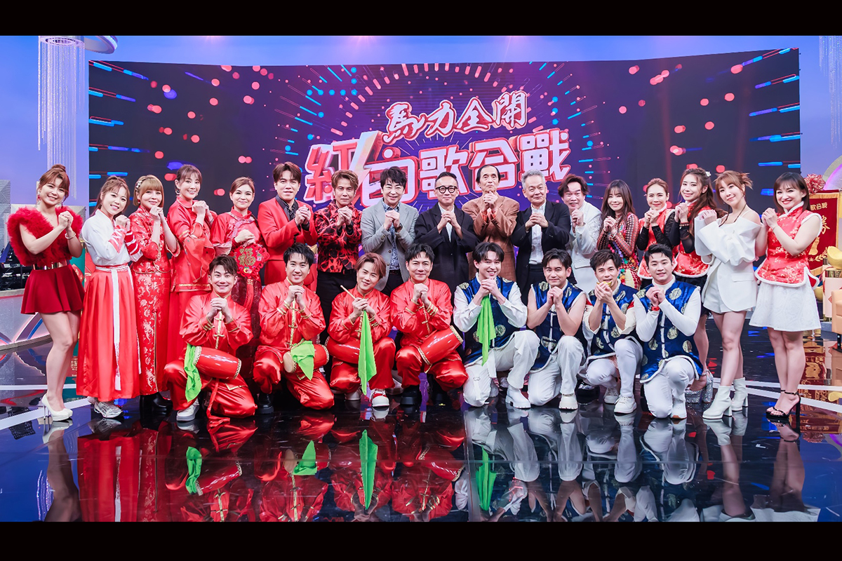 【車勢星聞】《馬力全開紅白歌合戰》五大音樂人同台當評審。（圖：中視提供） 