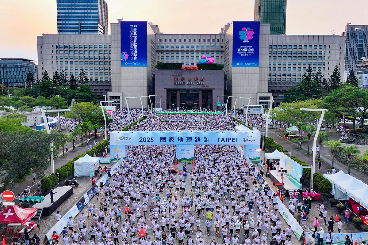 【車勢星聞】《2025國家地理路跑》共吸引兩萬跑者共襄盛舉，熱情參與為地球而跑的年度盛事。