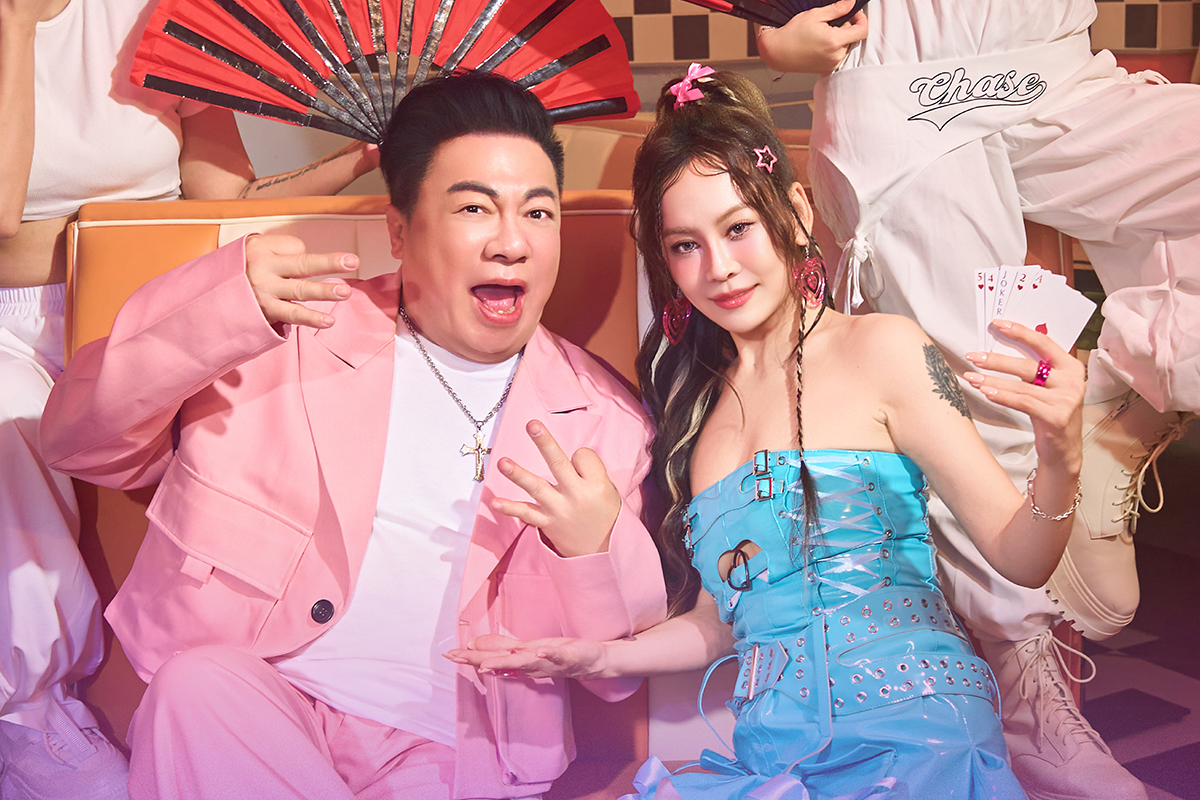 【車勢星聞】白冰冰子弟兵蔡亞露攜手董至成推出單曲〈來都來了〉。（圖：長興影視提供）