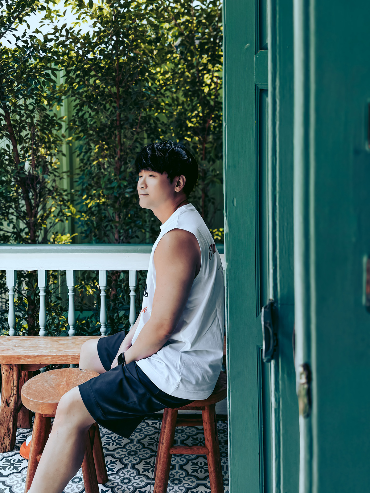 【車勢星聞】易桀齊「行樂」檳城。(照片：走音佬音樂工作室 提供)