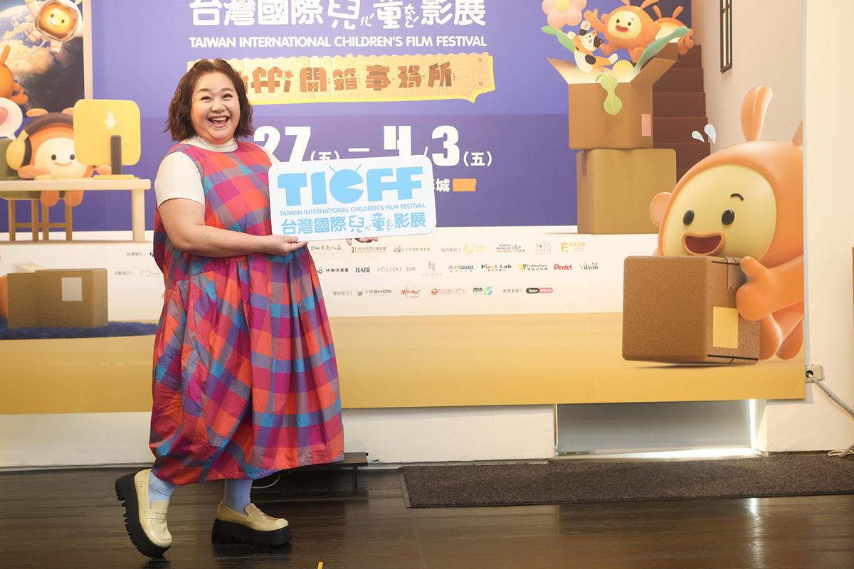 【車勢星聞】03「2026台灣國際兒童影展」首賣記者會嘉賓鍾欣凌。(公視提供)