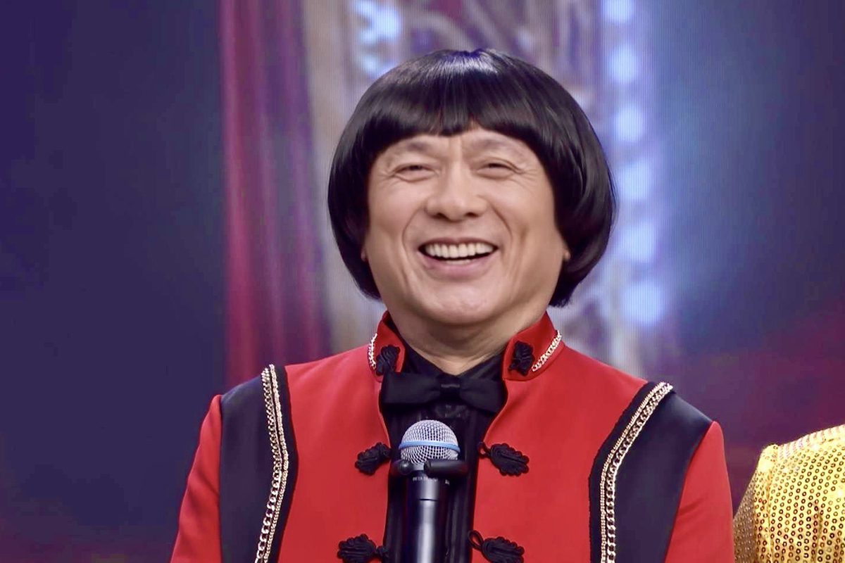 【車勢星聞】《民視第一發發發》利用Ai科技邀豬哥亮「現身」加入主持群。（圖：民視提供） 