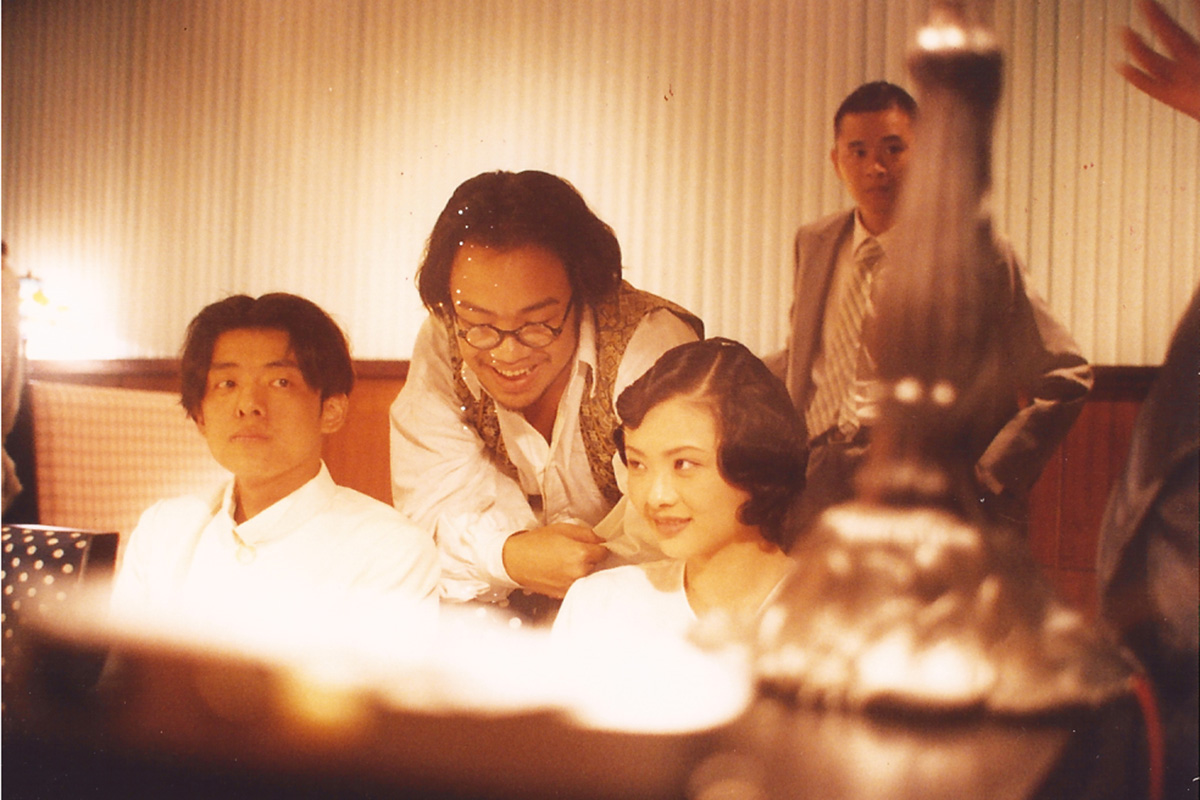 【車勢星聞】《天馬茶房》卡司眾星雲集。圖左起：林強、葉天倫、蕭淑慎。（鴻聯國際開發股份有限公司）