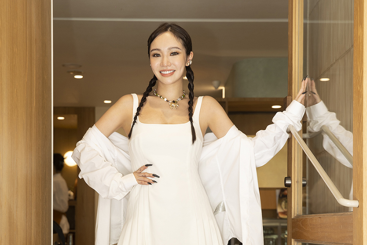 【車勢星聞】陳芳語連續五年擔任公益大使，鬆口新專輯進度。圖：台灣關愛基金會（關愛之家）提供