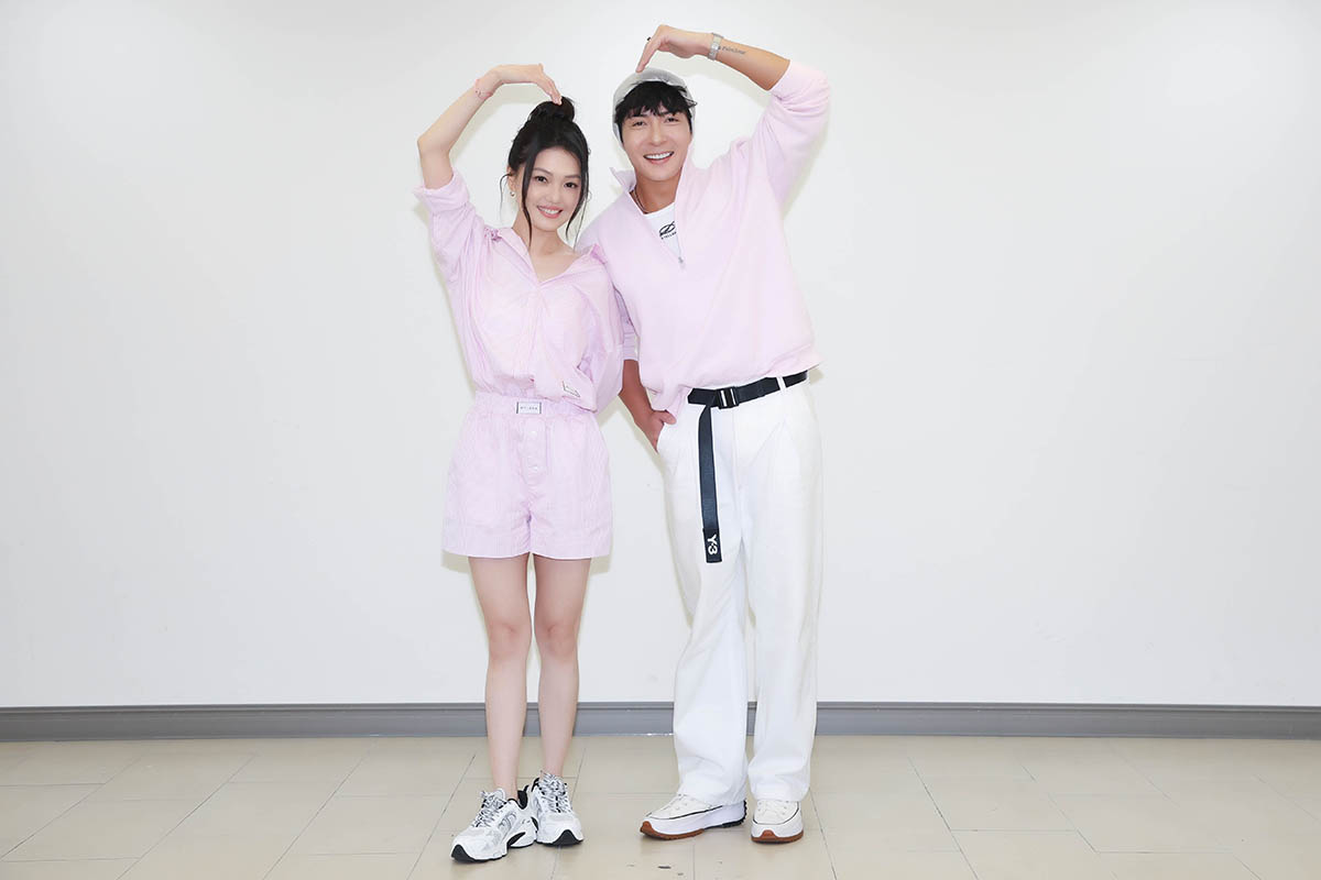 【車勢星聞】蜜雪、江耀崙化身公益大使募集獨居長者營養餐食。（圖：紅心字會提供） 