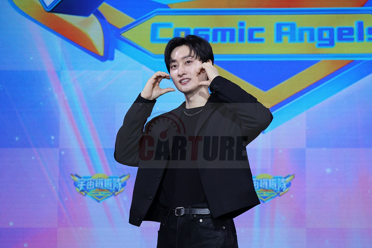 【車勢星聞】《宇宙啦啦隊》邀請SUPER JUNIOR成員銀赫擔任MC。（圖：車勢星聞） 