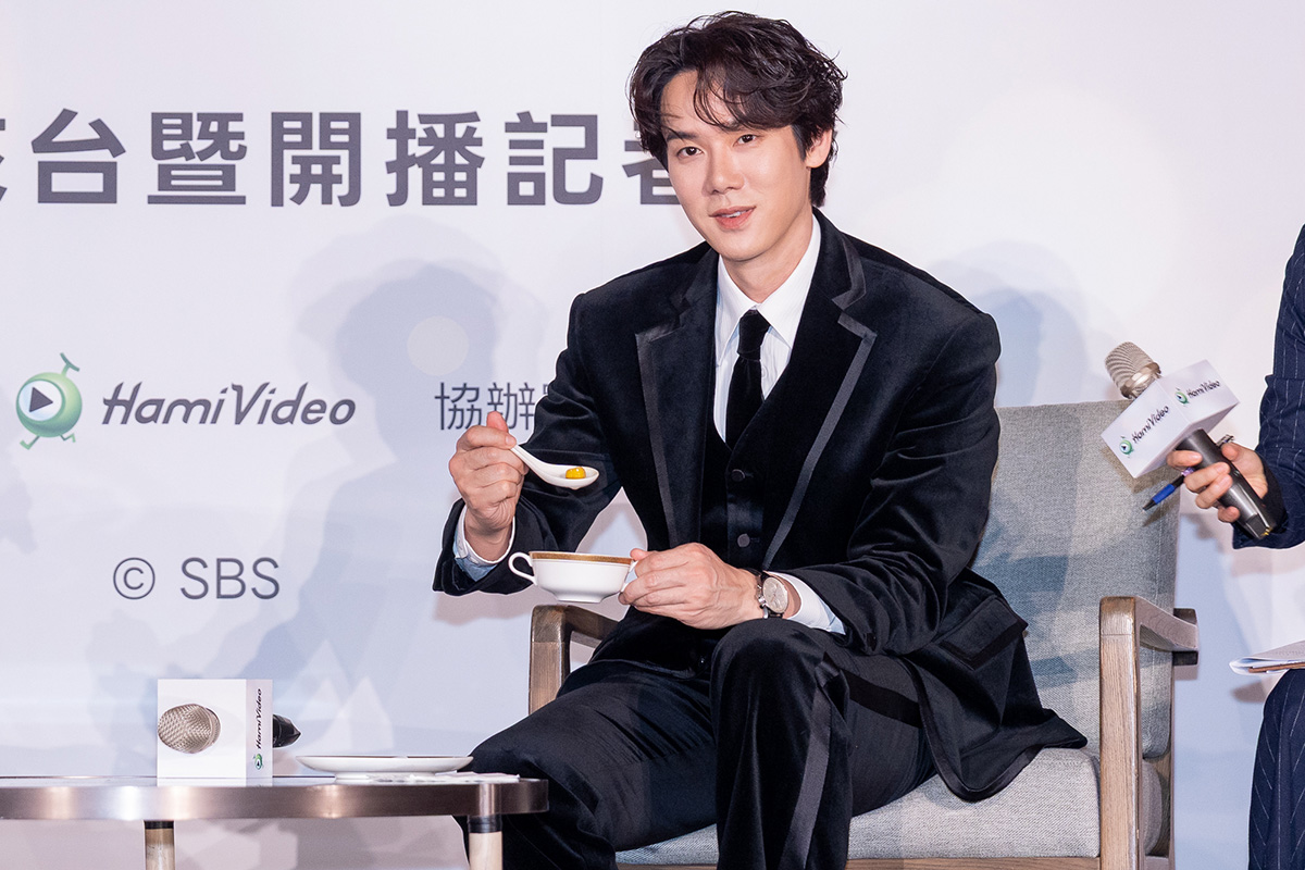 【車勢星聞】Hami Video獨家韓劇《神與律師事務所》柳演錫來台暨開播記者會 。