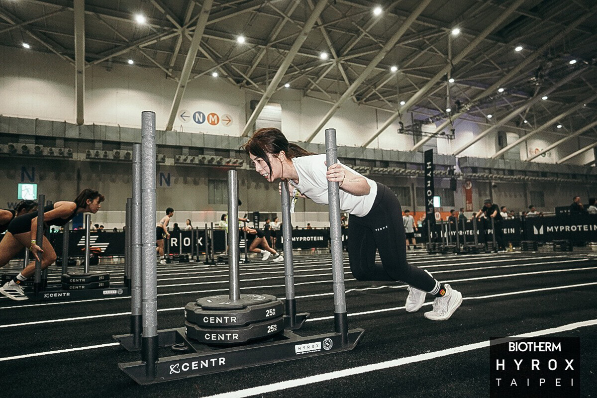 【車勢星聞】蔡家蓁馬年開春跨界挑戰健身賽「HYROX」逼出體能極限！(照片資料提供：想不到音樂工作室)