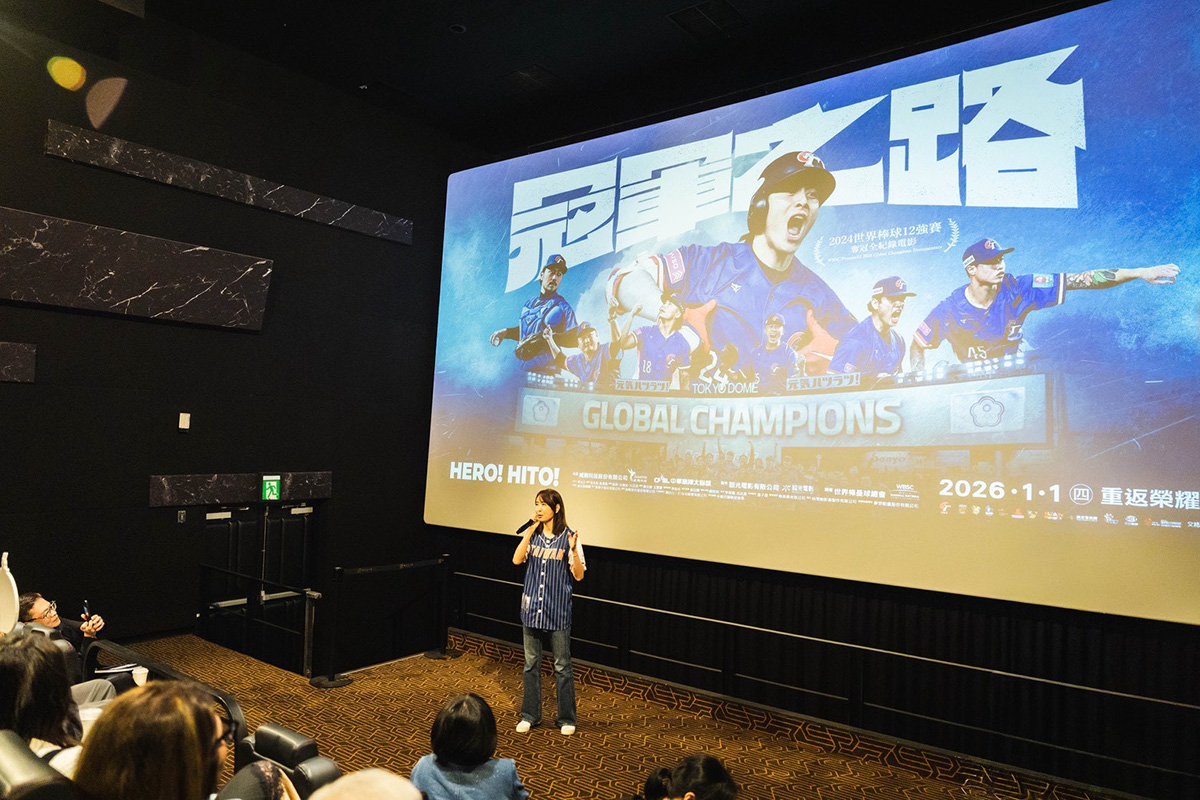 【車勢星聞】賈永婕看《冠軍之路》讓她更了解到「勝不驕敗不餒」的精神。／牽猴子 提供