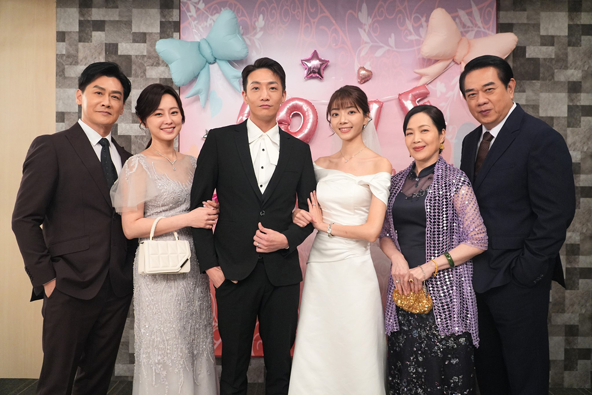 【車勢星聞】周宇柔加入《百味人生》，黃豪平敲碗客串婚禮戲主持人。（圖：三立提供） 