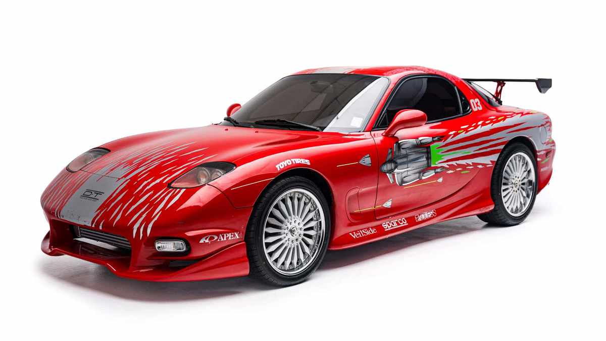 展覽將會展出電影中經典車款。